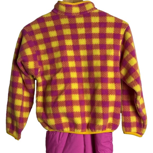 Obermeyer Grow with You Snow Ski Set 3 Pc Jacket Bib Pants Fleece Girls 7 Pink - Picture 5 of 16